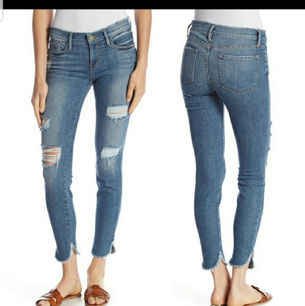NWT Frame Distressed Jeans size 27
